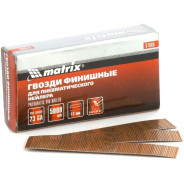 Гвозди финишные (шпильки) 23GA для пн. нейлера финишного диам. 0.64 mm длина -12 mm, 5000 шт  ...Matrix 57669
