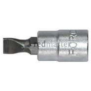 1/4" головка бита шлицевая 4мм  Force 3233204