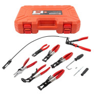 Щипцы для снятия и установки хомутов и шлангов, набор 9пр.  ...FORCEKRAFT FK-909G3