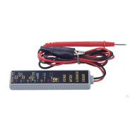 Анализатор работы АКБ 12В(~),с 2мя проводами (клипса и шило)  ...Force 88426