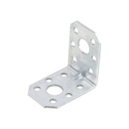 Уголок крепежный усиленный 35х50х50  мм. С 2.0  мм. белый цинк  SMP-40243-1...STARFIX 1583795