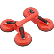 Стеклодержатель пластмассовый на 4 присоски 120мм, 120кг.  ...YATO YT-37241