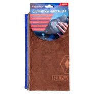 Салфетка чистящая микрофибра с логотипом 30*30 см (3шт/уп)  ...Forsage F-NHE33 RENAULT