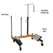 Тележка гидравлическая для снятия и перевозки колес грузовых а/м  ...Forsage JCB-TX12002(S)