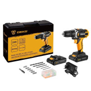Дрель-шуруповерт аккумуляторная, 20В, 2 АКБ 1.5 А/ч, DEKO Banger 20V ...Deko 080-1005
