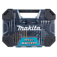 Набор оснастки MACCESS, 104 шт  MAKITA E-22604
