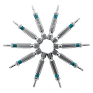 Набор бит TORX 8х50, сталь S2, 10 шт.  Gross 11467