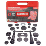 Набор инструментов для обслуживания тормозных цилиндров 21пр. (право/левосторонний привод), в кейсе ...BaumAuto BM-65806 (Euro)