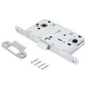 Защелка врезная межк. PL 96WC-50 SC мат.хром под фикс.  АЛЛЮР  УЗК 14119