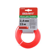 Леска ф 2.4 mm х 15 м круглое сечение  ВОЛАТ 51020-01