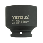 Головка торцевая ударная 3/4" 6гр. 55mm L74mm CrMo  YATO YT-1105