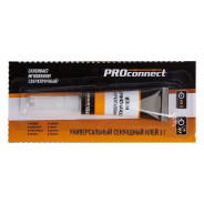Клей-гель универсальный секундный 3 г на мульти-карте,  PROCONNECT 61-0910