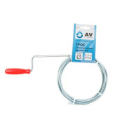 Трос сантехнический пружинный ф 6 мм длина 2,5 м  AV Engineering AVE34006025