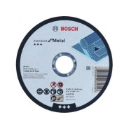 Круг отрезной 125х1.0x22.2 мм для металла Standard for Metal (125х1.0x22.2 мм, прямой)  ...BOSCH 2608619768