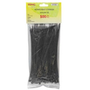 Стяжка нейлоновая 145х3мм (100шт./к-т)  WMC TOOLS WMC-BT588
