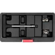 Набор для очистки гнезд под датчики ABS 1/4", 15x23, 18x23 мм  YATO YT-17626