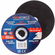 Круг отрезной 125x1.2x22.2мм  YATAFORCE YT-CW505