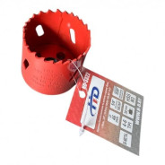 Коронка биметаллическая по металлу и дереву 46мм., L38мм., 5/8"-18UNF, HSS M3  ...H-D HD-3322