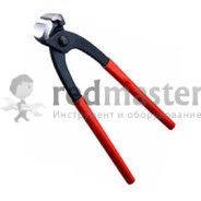 Клещи торцевые 7"=175мм, Черные с красной рукояткой.  BAUM 224L-7