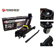 Домкрат подкатной гидравлический низкопрофильный 2т с резиновой накладкой (h min 80мм, h max 380мм) ...Forsage F-T820037(RF820037)