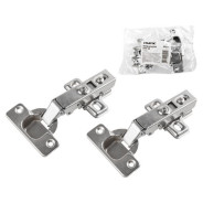 Петля накладная с доводчиком Clip-on (2 шт в пакете)  STARFIX SMF-95501-2