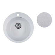Мойка кухонная из искусственного камня POINT серый 495х495 мм,  ...AV Engineering AVE495495GRA