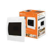 Бокс ЩРВ-П-6модулей встраиваемый пластик IP41  TDM SQ0902-0002