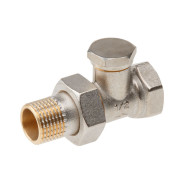 Кран вентильный для радиатора 1/2" прямой  AV Engineering AVE296012