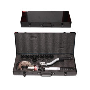 Инструмент гидравлический обжимной для кабелей 12т (ход штока-32мм, сечение 16-400мм2, адаптеры-16,2...FORCEKRAFT FK-Y400D