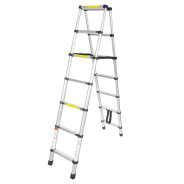 Стремянка телескопическая алюм. бытовая 2м (7+7 ступ.)  Forsage F-UP200-2
