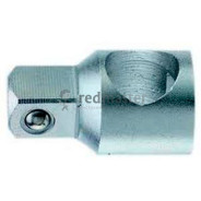 Адаптер 3/8"(F)x1/2"(M) с отверстием под вороток  Force 80634