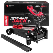 Домкрат подкатной гидравлический 3т (h min 135мм, h max 460мм) PATRON ...Patron P-T830025