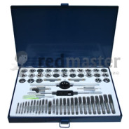 Набор метчиков и плашек 60пр. (метрич + дюйм)  Torin M060-3