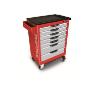 Тележка для инструмента 7 секций, красная, серия ProLine  Toptul TCAC0702