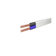 Провод ШВВПм 2х0,75 (бухта 100м) Б БелРоскабель (белый, ГОСТ 7399-97)  ...БелРосКабель 4814918090130