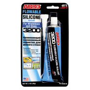 Проникающий силиконовый герметик для ремонта стекол  ABRO FS 3200