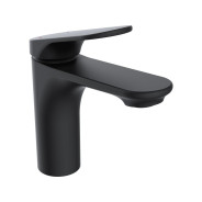 Смеситель для умывальника D35, серия 710 черный (Излив монолитный, длина 153,5 мм)  ...ECONOCE EC0710BL