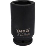 Головка торцевая ударная 3/4" 6гр. 34mm L90mm CrMo  YATO YT-1134