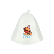 Шапка для бани и сауны <Мама утка>, войлок  HOT POT 41394