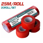 Лента для тапенера 25м  (20 шт)TOTAL THTPTM1251T