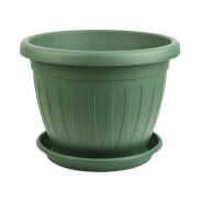 Кашпо с поддоном Venecija d-45 cм. (цвета в ассортименте)  POBEDA P1SV451