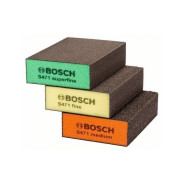 Набор губок абразивных (3 шт.) (прямоугольные)  BOSCH 2608621253