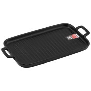 Блюдо керамическое, 29х15х2.5 см, серия ASIAN, черное  PERFECTO LINEA 17-122915
