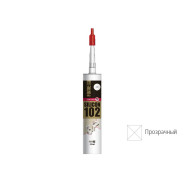Герметик силиконовый "SANITARY SILICON 102", прозрачный, 310мл,  ...FOME FLEX 01-4-1-101