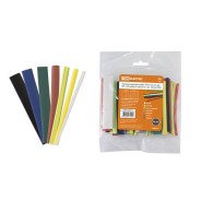 Термоусаживаемая трубка ТУТнг 4/2, 6/3, 8/4, 10/5, 12/6 набор (7 цветов по 1 шт. 100mm)  ...TDM SQ0518-0515