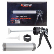 Пистолет для силикона алюминиевый, 400гр.  Forsage F-CG-01