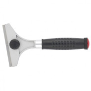 Скребок, 100 mm, фиксированное лезвие, металлическая обрезиненная ручка  ...Matrix 79545