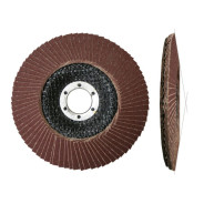 Круг лепестковый 125x22mm А60 конический КЛТ2  LUGAABRASIV 4603347277140