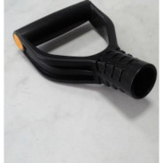 Ручка  "Атлант" черная с желтыми вставками (D=36)  PROTEX PR-0011