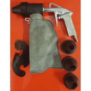 Пескоструйный пистолет с мешком + насадки   SB-03H-D 161
